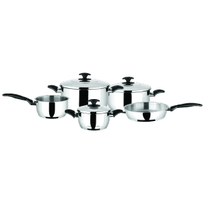 Pyramis Kochtopf-Set Gourmet Silber