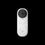 Ezviz DB2 PRO: Kabellose Akku-Video-Türsprechanlage mit Gong in Weiß.