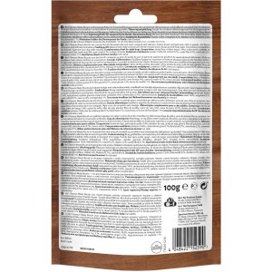 8in1 Meaty Biscuits Flavours, 100g Packung Hundesnacks mit Hähnchenbrust und Rindfleisch.