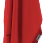 Geschlossener, bordeauxroter Doppler Marktschirm Expert 220x140 cm mit Knickfunktion.