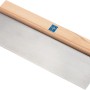 LUX Flächenspachtel, 30 cm breit, mit Buchenholzgriff für gleichmäßiges Auftragen von Spachtelmasse.