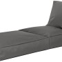 Sitting Point Sessel Twist Scuba Anthrazit, bequemer Indoor & Outdoor Sitzsack mit 300 l Volumen.