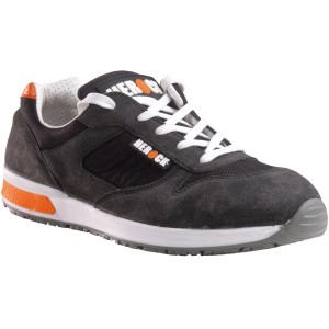 Grauer Herock Gannicus Low S1P Sicherheitsschuh in Sneaker-Optik, Größe 41.