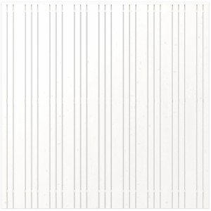 Plus Holz  Sichtschutzzaun Tangent Nadelholz Weiß 180 cm x 180 cm