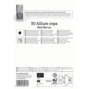 Kiepenkerl BIO Steckzwiebel Red Baron, Gr. 10/21