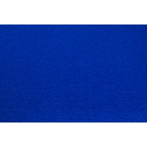 Blauer Teppichboden Caracas Tinte als Meterware, 400 cm breit.
