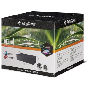 Verpackung der Aerocover Schutzhülle für Sitzgruppen, 240x150x85 cm.