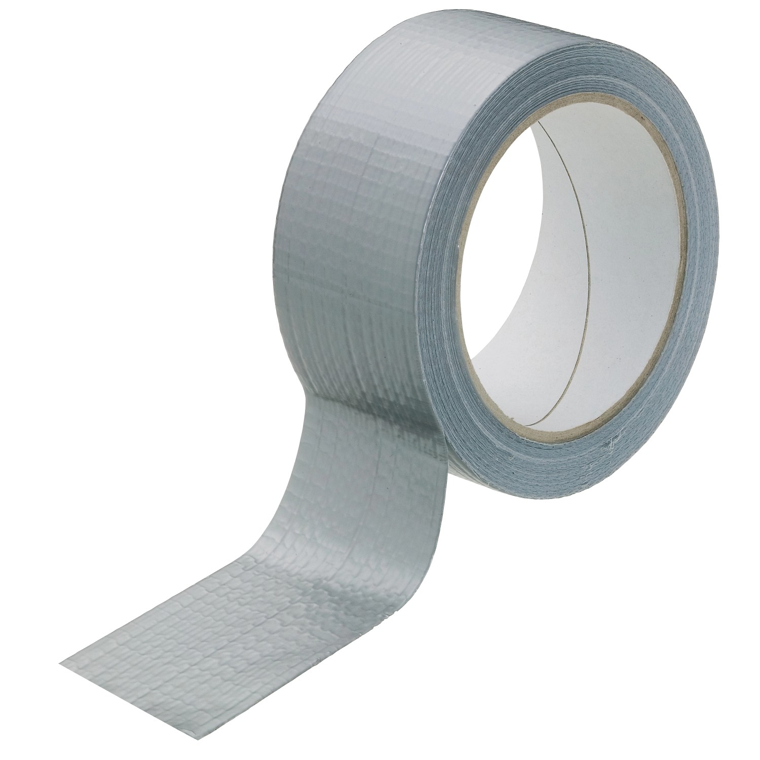 LUX Gewebeband Universal, silber, 25m x 50mm, zum Reparieren und Befestigen.