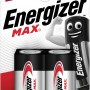 Energizer Max C Baby Batterien, 2er-Pack, Alkali-Batterien für Geräte des täglichen Bedarfs.