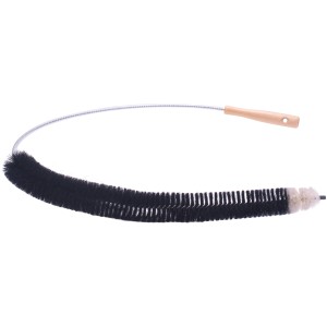 Steuber Heizkörperbürste, 120 cm, mit Ziegenhaar-Borsten und Holzgriff. Ideal für schwer zugängliche Stellen.