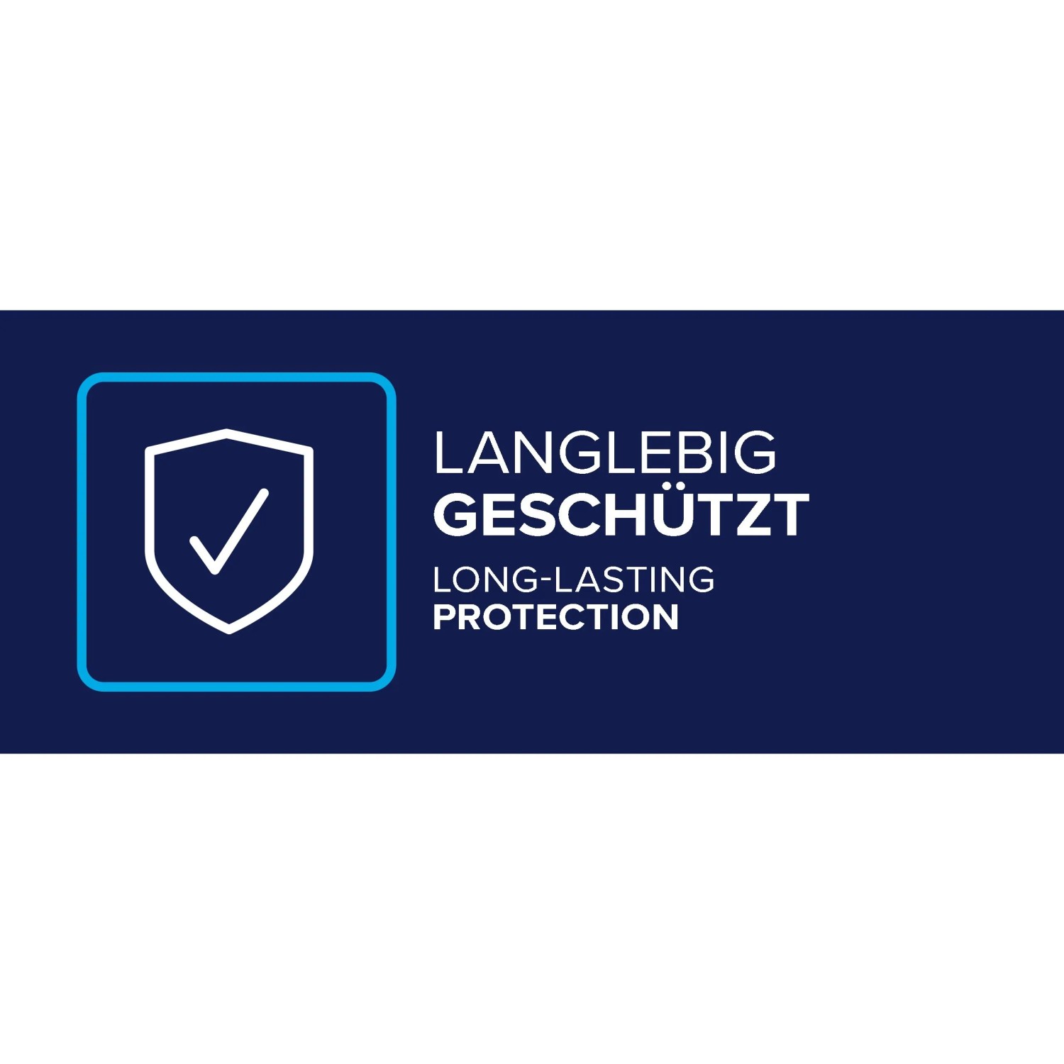 Symbol für langlebigen Schutz des tesa Fliegengitters.