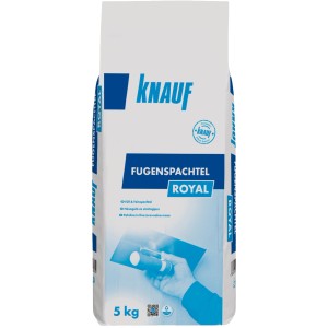 Knauf Royal Fugenspachtel 5kg Sack, Füller und Finish für Gipsfaserplatten.