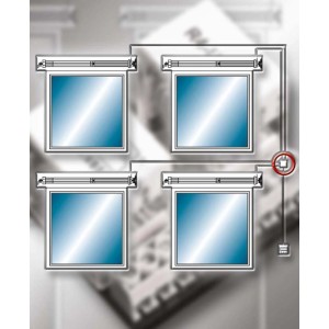 Schellenberg Rollladen-Relais zentral 4-fach zur Steuerung von vier Rollladenmotoren.