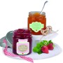 Dr. Oetker Gläser-Etiketten: Marmeladengläser mit beschriftbaren Aufklebern in verschiedenen Designs.