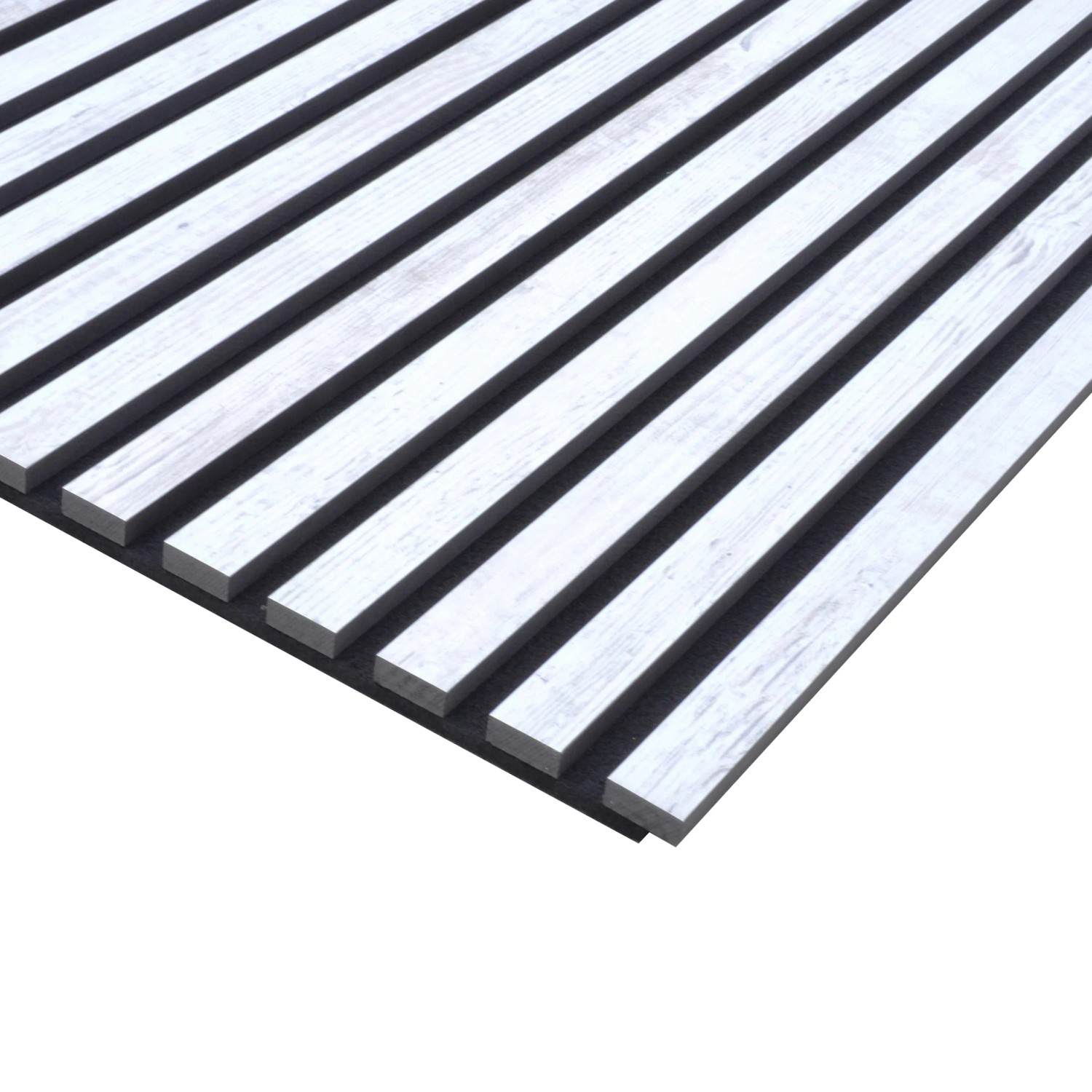 FN Acustico Akustikpaneel Vintage, foliert, mit schwarzem Filz. Schallabsorbierend, modernes Wandpaneel.