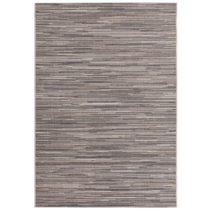 Beiger Outdoor-Teppich Algo 810, 120x170 cm, Flachgewebe mit melierter Optik.