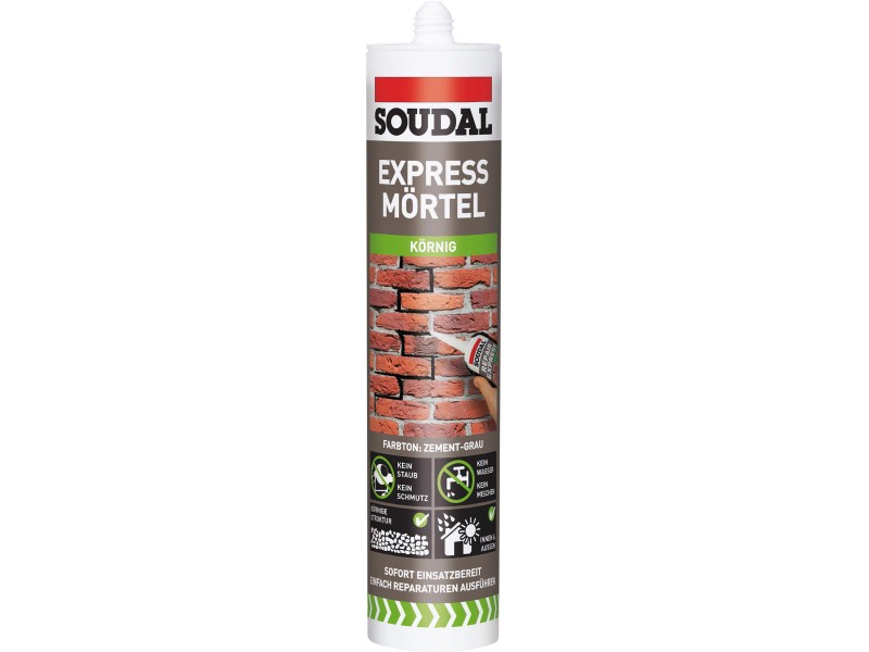 Soudal Express Mörtel Zementgrau 300 ml kaufen bei OBI