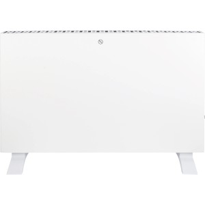 Weißer Digital-Konvektor Hitra Elektroheizung mit Füßen, 2000 W Leistung.