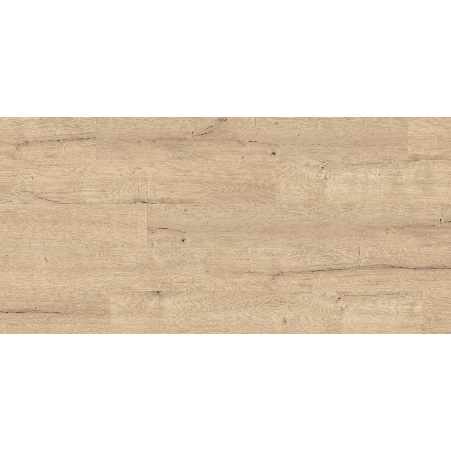 Kaindl Laminat Poseidon California Oak, 7 mm stark, wasserfest, helle Holzoptik.