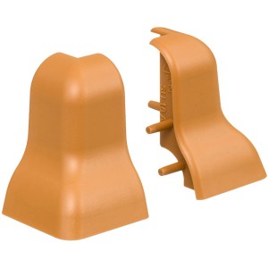 OBI Außenecken Eiche Öl, 2er-Set für Laminat- und Parkettleisten, zur einfachen Montage.