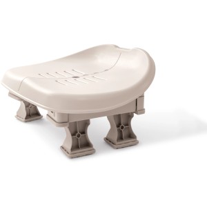 Intex Spa Sitz, höhenverstellbar, für Whirlpool Zubehör, 47x36x22 cm, beige.
