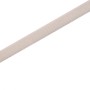 Weißes, selbstklebendes Klettband als Meterware, 20 mm breit.