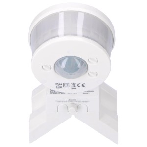 LED's light 3in1 Bewegungsmelder 270° Eck- Wand und Deckenhalterung IP44 Weiß