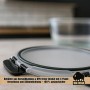 BigDean Glasbehälter mit Deckel in 3 Größen Mikrowellengeschirr Glas Meal Prep Container aus Glas Runde Glasbehälter Mikrowellengeschirr Glas_7