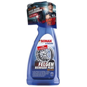Sonax Xtreme Felgenreiniger Plus 1 l Flasche für die Autopflege.