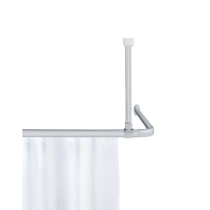 Wenko Deckenstütze Era 57 cm Silber Glänzend