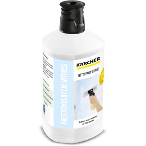Kärcher Glasreiniger RM 500 Konzentrat, 0,5 l Flasche für streifenfreie Fensterreinigung.