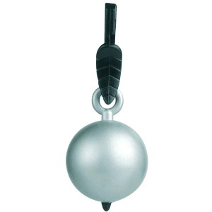 d-c-fix Tischdeckenhalter Kugel, silberfarben, mit Clip zur Befestigung.