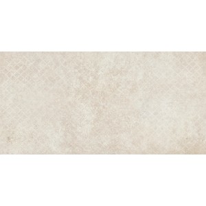 Beige Cersanit Wandfliese First Row aus Steingut, 29,8x59,8 cm, mit leichter Struktur.