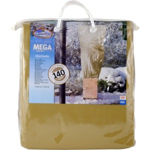 Videx Garden Winterschutz Vlieshaube Mega Extreme XXL, beige, 200x240cm, für Pflanzen.
