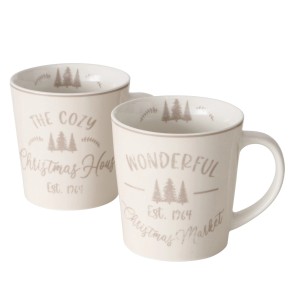 Boltze Becher Farmer 2-fach Sortiert Mehrfarbig