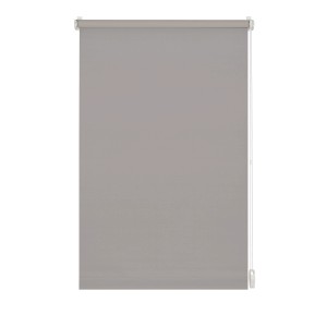 Gardinia EasyFix Uni Rollo, 90x210 cm, Steingrau, lichtdurchlässig für Fenster.