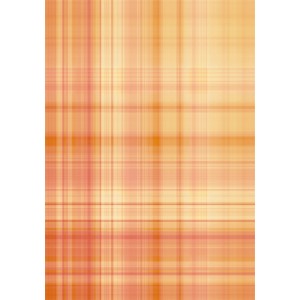 d-c-fix Tischdecke Valova Mandarine, Meterware mit Karo-Muster in Orange- und Gelbtönen.