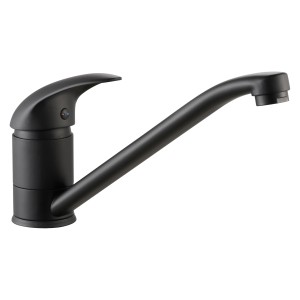 baliv Niederdruck-Küchenarmatur KI-1520 N Schwarz Matt