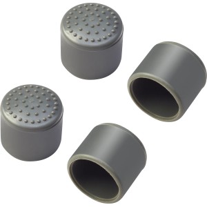Fußkappen für Greenmount Gartenstuhl, Ø 28mm, 4er-Set, aus Kunststoff.