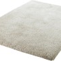 Weicher, hellbeiger Hochflor-Teppich Carnival Pearl, 160x230 cm. Flauschiger Shaggy-Teppich für Wohnzimmer und Schlafzimmer.