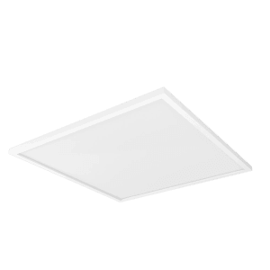Quadratische, weiße Philips Hue LED-Panelleuchte Surimu 60x60 cm mit RGBW Funktion.