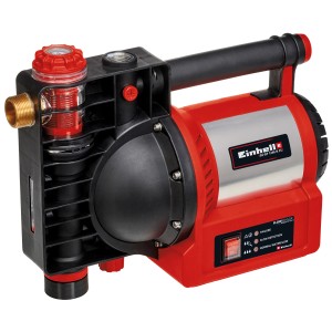 Einhell GE-GP 1246 N FS Gartenpumpe für Bewässerung mit Wasserfüllanzeige und Flow-Sensor.