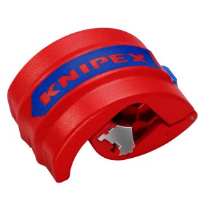 Knipex Rohrschneider BiX, rot/blau, für Kunststoffrohre Ø 20-50mm.