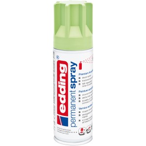 Edding 5200 Permanentspray in Pastellgrün, seidenmatt für Oberflächen.