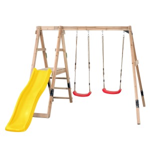 Swing King Schaukel Ava 185 cm x 235 cm x 274 cm Gelb FSC®