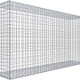 Gabiona Gabionenkorb, 100x200x40 cm, Maschenweite 5x5 cm, Drahtkorb für Einfassungen und Mauersysteme.