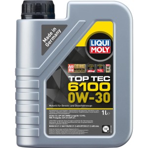 Liqui Moly Top Tec 6100 0W-30 Motoröl, 1 Liter Gebinde.
