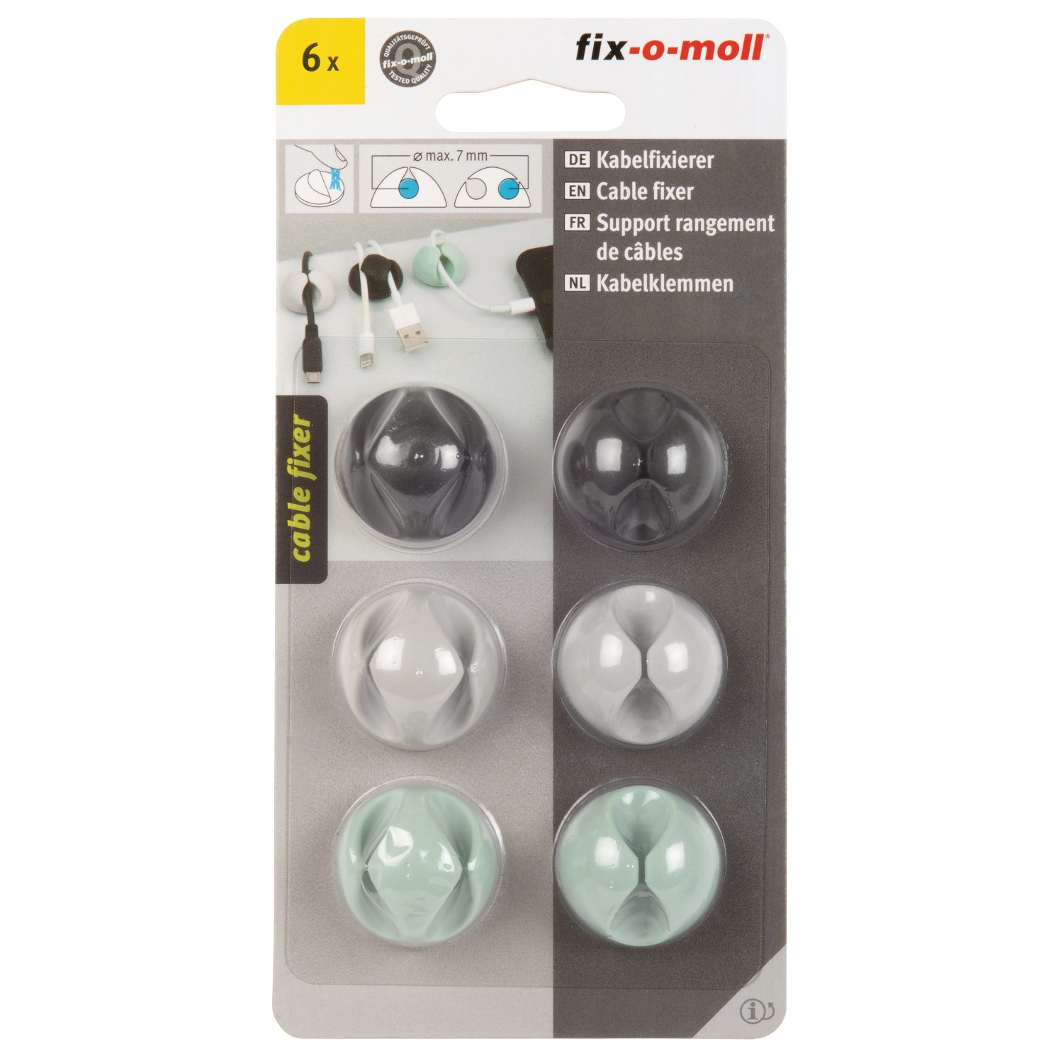 Fix-o-moll Power-Band Premium - Selbstklebendes Reparaturband 25m X 48mm