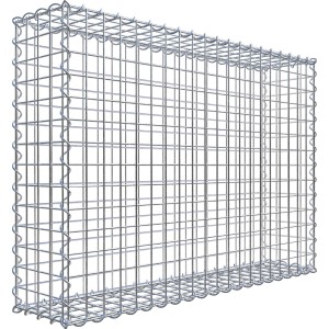 Gabiona Gabionenkorb, 70x100x20 cm, Maschenweite 5x5 cm, für Einfassungen und Mauersysteme.