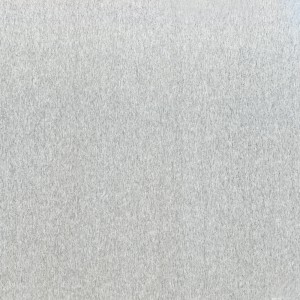 Eloxiertes Glattblech, 250x500x0,5 mm, Aluminium, gebürstete Edelstahloptik.